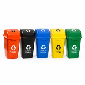 Basurero para reciclaje