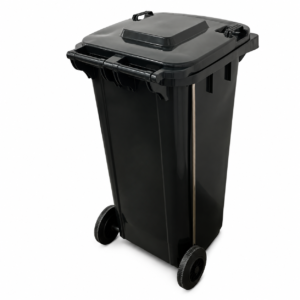 Basurero con ruedas de jardín 240L