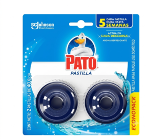 Pastilla de tanque de inodoro